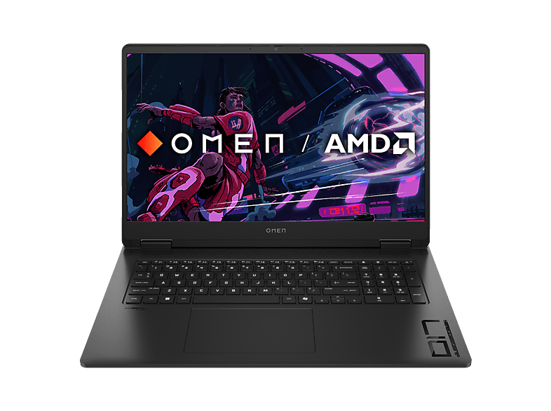 HP OMEN 17-db1351ng, Copilot+ PC - 17,3 Zoll - AMD Ryzen™ AI 5 340 - 16 GB - 1 TB - NVIDIA GeForce RTX™ 5060 - Windows 11 Home