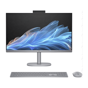 HP OmniStudio X 27-cs0770ng, All in One PC mit 27 Zoll Display, Intel® Core™ Ultra 7 Prozessor, 32 GB RAM, 1000 GB SSD, Silber