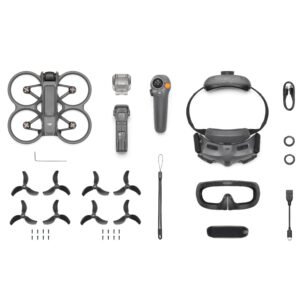 DJI Avata 2 Fly More Combo (Single Battery) Kameradrohne, Schwarz