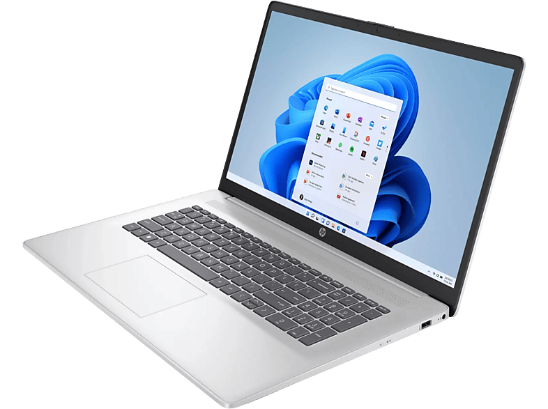 HP | 17.3" | AMD Ryzen 7 7730U | 8 x 4.50 GHz, Notebook, mit 17,3 Zoll Display, AMD Ryzen™ 7,7730U Prozessor, 16 GB RAM, 512 GB SSD, AMD Radeon™ Onboard Graphics, Silber, Windows 11 - Image 3