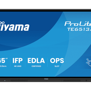 IIYAMA TE6513A-B1AG 65 IN UHD IR 40P T POINTS 4K UHD Monitor (Flat, 64,5 Zoll / 163,9 cm, UHD 4K)