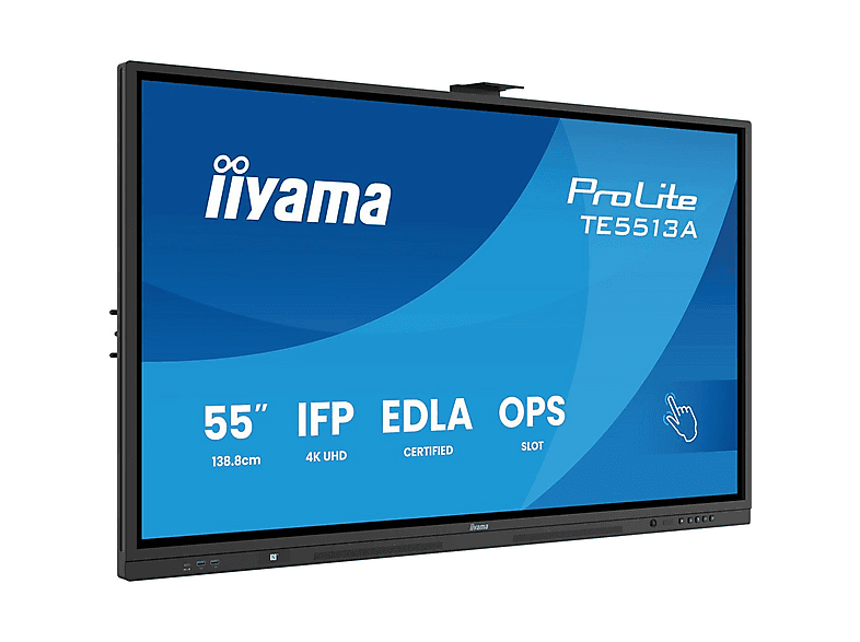 IIYAMA TE6513A-B1AG 65 IN UHD IR 40P T POINTS 4K UHD Monitor (Flat, 64,5 Zoll / 163,9 cm, UHD 4K) - Image 4