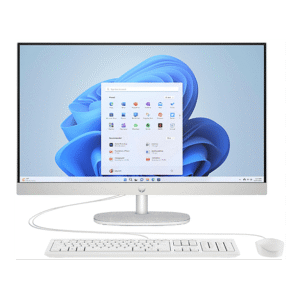 HP 27-CR0903NG R5-7520U 16GB 1TB 27IN W11H, All-in-One PC mit 27 Zoll Display, AMD Ryzen™ 5 Prozessor, 16 GB RAM, 1000 GB SSD, Muschelweiß