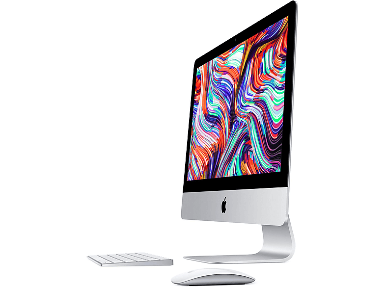 APPLE MHK23D/A IMAC 21,5" I3/8GB/256GB (2020), All-in-One PC mit 21,5 Zoll Display, Intel® Core™ i3 Prozessor, 8 GB RAM, 256 GB SSD, Radeon Pro 555X, Silber - Image 2