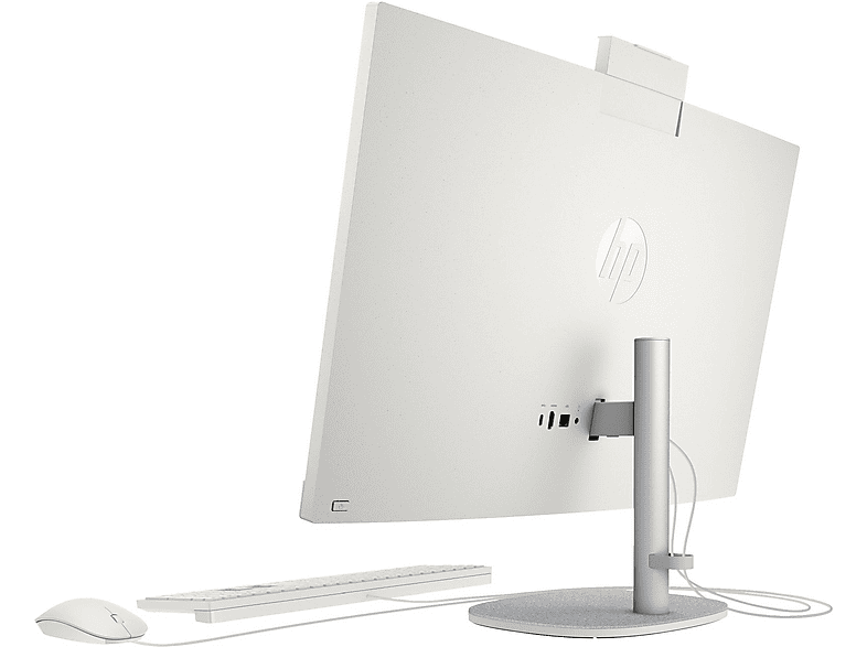 HP 27-CR0007NG R5-7520U 16GB 512GB 27IN FHD NO TOUCH, All-in-One PC mit 27 Zoll Display, AMD Ryzen™ 5 Prozessor, 16 GB RAM, 512 GB SSD SSD, Muschelweiß - Image 4