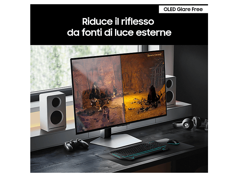 SAMSUNG LS32DG800SUXEN/32"/GAM/UHD 4K /240HZ/ERGO 32 Zoll UHD 4K Odyssey Gaming Monitor (0,03 ms Reaktionszeit , 240 Hz (max.) , 240 Hz nativ) - Image 4