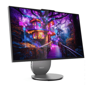 LENOVO Yoga AIO 27IAH10, All in One PC mit 27 Zoll Display, Intel® Core™ Ultra 7 Prozessor, 16 GB RAM, 1000 GB SSD, Grau
