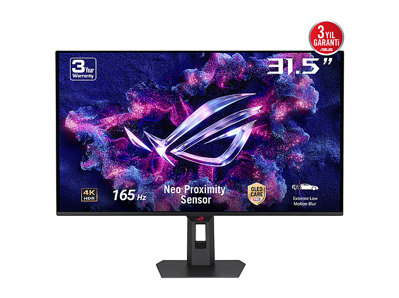 ASUS 90LM0B50-B01371 31,5 Zoll UHD 4K Gaming-Monitor (0,03 ms Reaktionszeit , 165 Hz nativ)