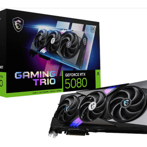 MSI GEFORCE RTX 5080 16G GAMING TRIO OC (NVIDIA, Gaming Grafikkarte)