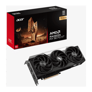 ACER AMD RADEON RX 9070 XT SERIES 16GB GDDR6 MEMORY (AMD, Grafikkarte)