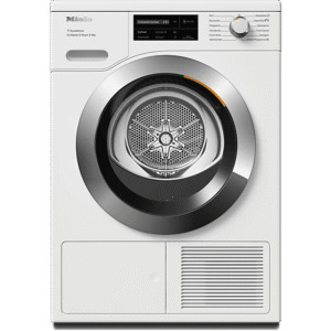 MIELE TEL785WP Steam&9kg Wärmepumpentrockner T1 Chrome Edition (9 kg, Lotosweiß)