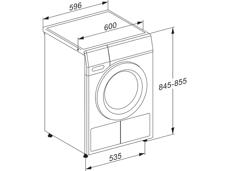MIELE TEL785WP Steam&9kg Wärmepumpentrockner T1 Chrome Edition (9 kg, Lotosweiß) - Image 2