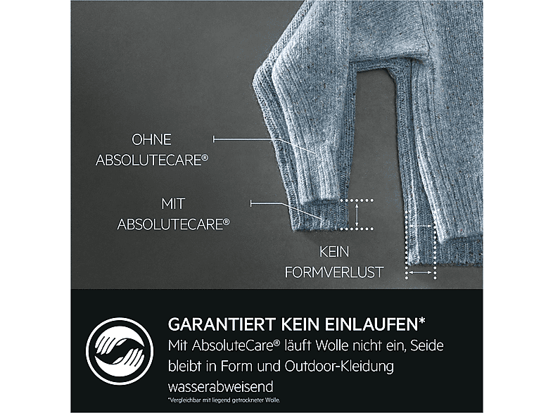 AEG TR8T60685 Wärmepumpentrockner Serie 8000 AbsoluteCare® mit Trommelsteuerung (8 kg, Weiß / Schwarz / Weiß) - Image 3