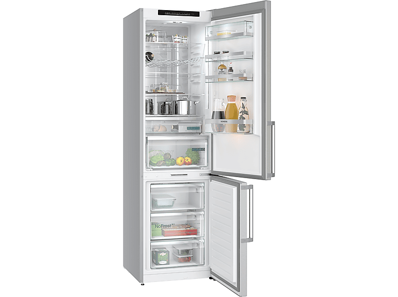 SIEMENS KG39NAIAT iQ500 Kühlgefrierkombination (A, 363 l, 2030 mm hoch, Inox antiFingerprint) - Image 4