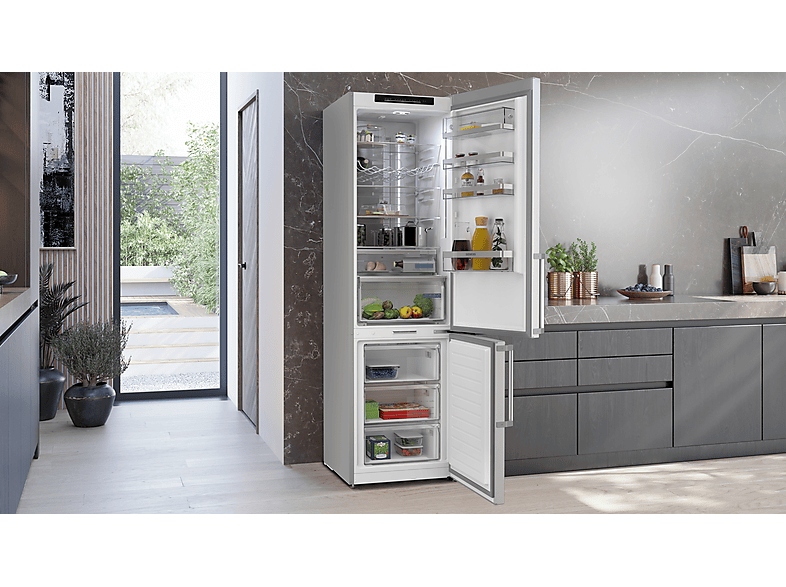 SIEMENS KG39NAIAT iQ500 Kühlgefrierkombination (A, 363 l, 2030 mm hoch, Inox antiFingerprint) - Image 5