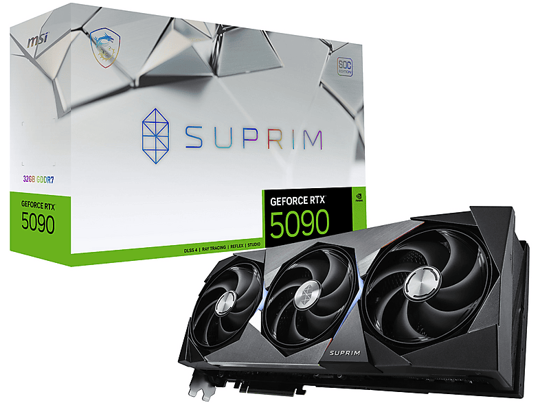 MSI GeForce RTX 5090 32G SUPRIM SOC (NVIDIA, Grafikkarte) - Image 2