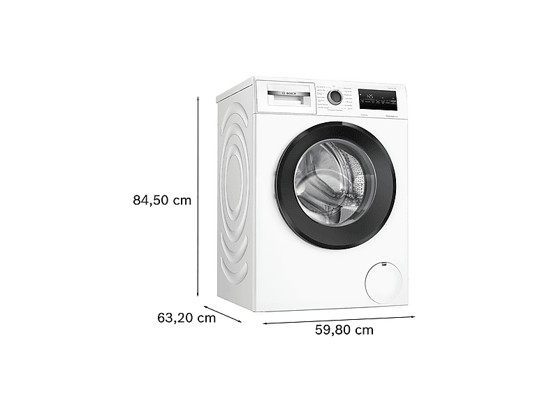 BOSCH WAN282ECO6 Serie 4 Waschmaschine (8,0 kg, 1351 U/Min., A) - Image 2