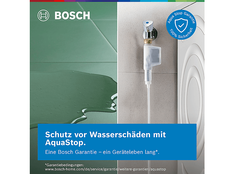 BOSCH WAN282ECO6 Serie 4 Waschmaschine (8,0 kg, 1351 U/Min., A) - Image 4