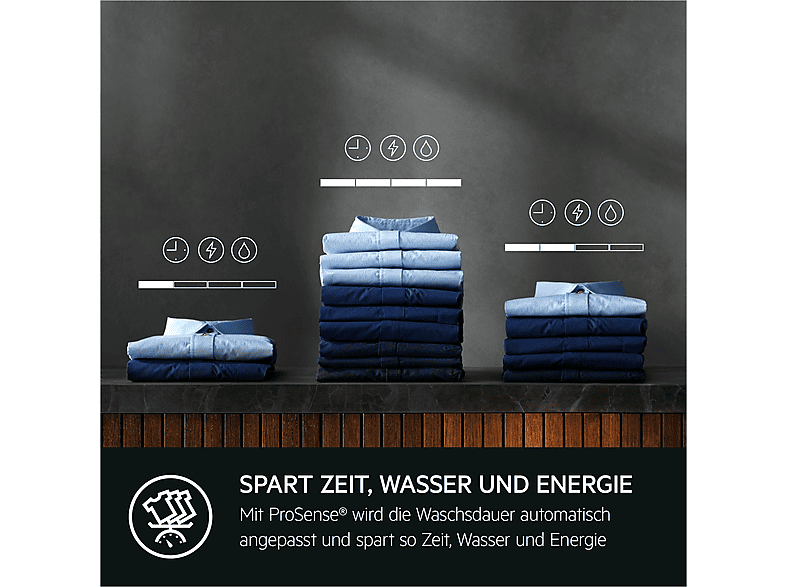 AEG LTR7A71370 Serie 7000 mit ProSteam®-Technologie Waschmaschine (7 kg, 1251 U/Min., A, Ja) - Image 4