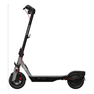SEGWAY NINEBOT F3 D E-Scooter (10 Zoll, Schwarz/Grau)
