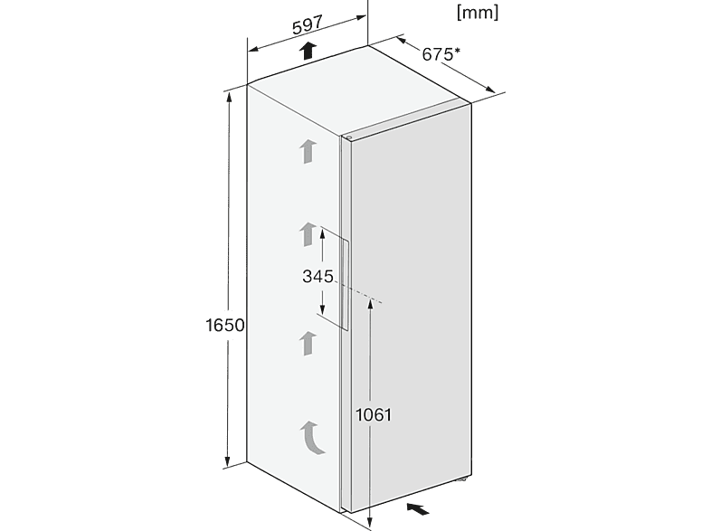 MIELE FN 4342 D Gefrierschrank (D, 238 l, 1655 mm hoch) - Image 2