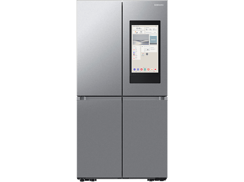 SAMSUNG RF65DG9H0ESREF French Door Kühlgefrierkombination (E, 182,5 cm hoch, Edelstahl)