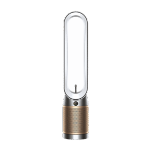 DYSON Find+Follow™ Purifier Cool PC3, Ventilator, Luftreiniger Weiß/Gold (40 Watt, Raumgröße: 27 m², HEPA H13)