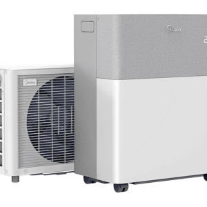MIDEA PortaSplit Klimaanlage Weiß / Grau (Max. Raumgröße: 42 m², EEK: A++)