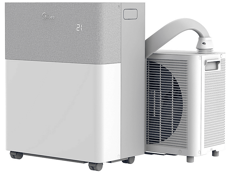 MIDEA PortaSplit Klimaanlage Weiß / Grau (Max. Raumgröße: 42 m², EEK: A++) - Image 2