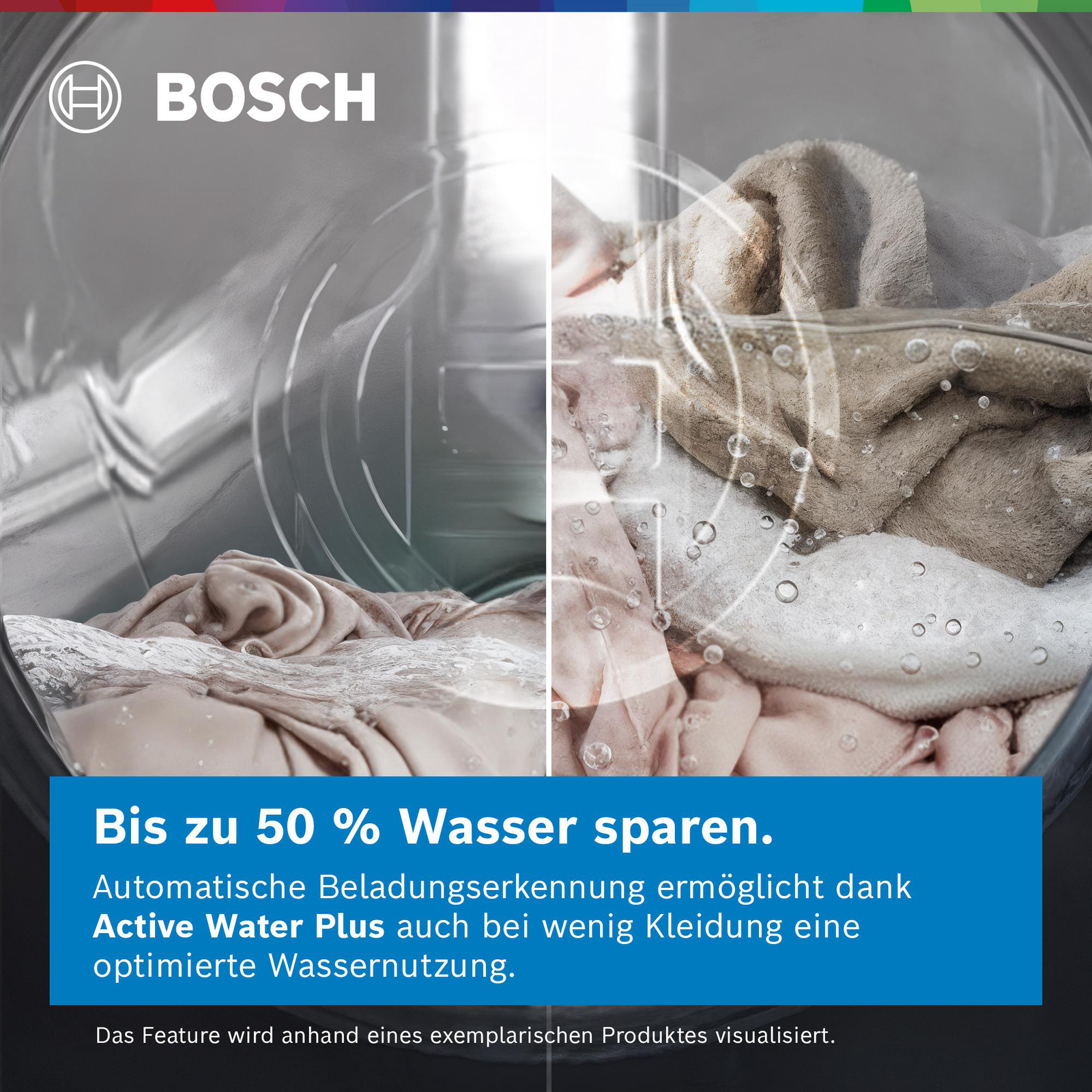 BOSCH WGG256Z41 Serie 6 Waschmaschine (10,0 kg, 1600 U/Min., A) - Image 6