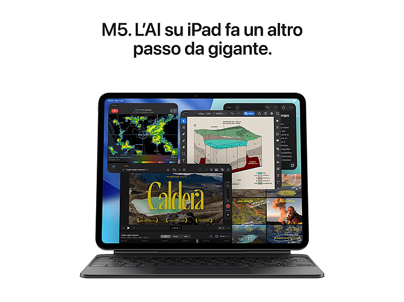 APPLE iPad Pro Wi-Fi (2025), Standard Glas, Tablet, 256 GB, 11 Zoll, Silber - Image 5