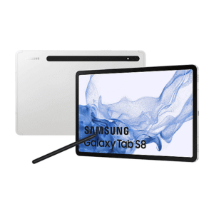 SAMSUNG GALAXY TAB S8 WIFI, 8806094147445, 128 GB, 11 Zoll, Highlights


	Für Kreative: smarter S Pen für alle deine Ideen &amp; Skizzen inklusive
	Für Gamer: leistungsstarker Prozessor &amp; hochauflösendes 120 Hz Display
	Für Serienjunkies: lange Akkulaufzeit &amp; Quad-Lautsprecher mit Dolby Atmos
	Für Produktive: Multitasking mit flexibel anpassbarer Multi Window-Ansicht für organisiertes und effektives Arbeiten
	27,81 cm (11 Zoll) TFT-Display
	Leistungsstarker 8.000 mAh Akku
	8 GB RAM und 128 GB | 256 GB interner Speicher (erweiterbar)
	13 + 6 Megapixel Haupt- und 12 Megapixel Frontkamera


 

Lieferumfang


	Samsung Galaxy Tab S8, Akku (fest verbaut), Datenkabel (USB-C), S Pen, Steckplatzwerkzeug, Kurzanleitung