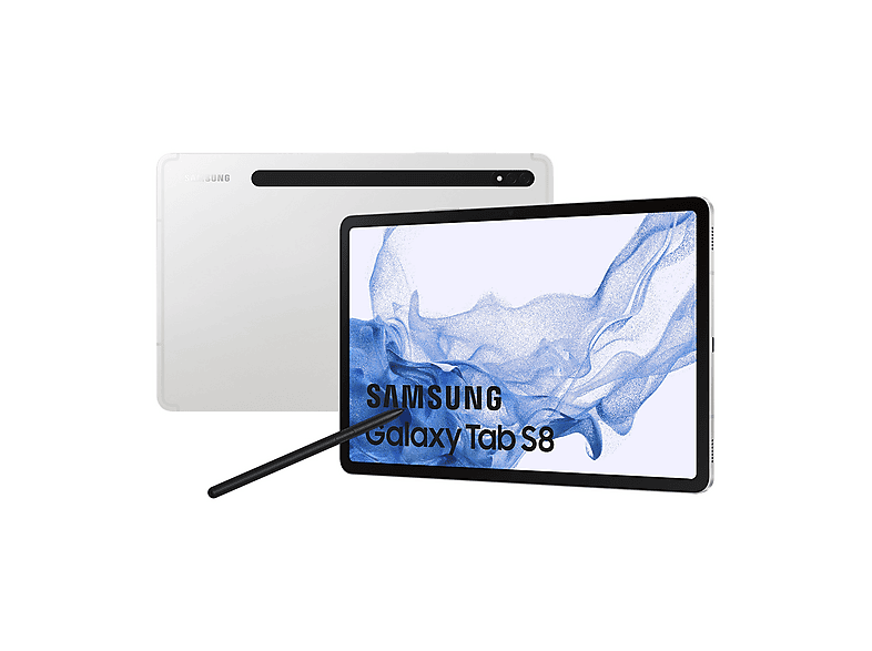 SAMSUNG GALAXY TAB S8 WIFI, 8806094147445, 128 GB, 11 Zoll, Highlights
Für Kreative: smarter S Pen für alle deine Ideen & Skizzen inklusive
Für Gamer: leistungsstarker Prozessor & hochauflösendes 120 Hz Display
Für Serienjunkies: lange Akkulaufzeit & Quad-Lautsprecher mit Dolby Atmos
Für Produktive: Multitasking mit flexibel anpassbarer Multi Window-Ansicht für organisiertes und effektives Arbeiten
27,81 cm (11 Zoll) TFT-Display
Leistungsstarker 8.000 mAh Akku
8 GB RAM und 128 GB | 256 GB interner Speicher (erweiterbar)
13 + 6 Megapixel Haupt- und 12 Megapixel Frontkamera
Lieferumfang
Samsung Galaxy Tab S8, Akku (fest verbaut), Datenkabel (USB-C), S Pen, Steckplatzwerkzeug, Kurzanleitung