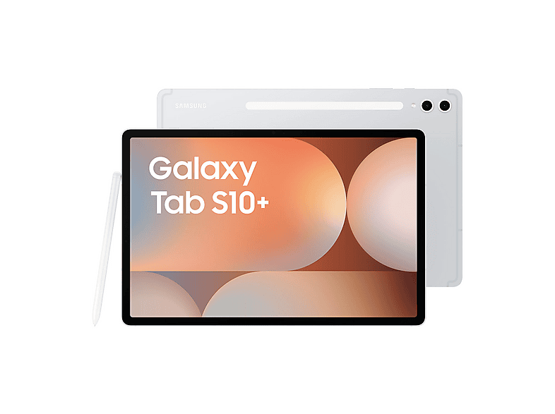 SAMSUNG Galaxy Tab S10 Plus, Tablet, 256 GB, 12,4 Zoll, Silber