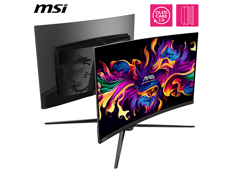 MSI MPG 321CURXDE QD-OLED 32 Zoll UHD 4K Gaming Monitor 0,03 ms Reaktionszeit 240 Hz - Image 6