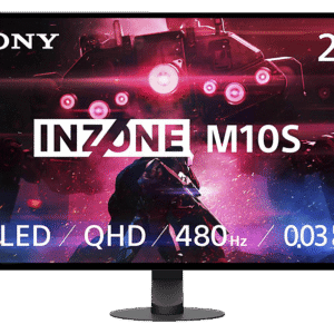 SONY INZONE M10S 27 Zoll QHD Gaming Monitor 0,03 ms Reaktionszeit 480 Hz