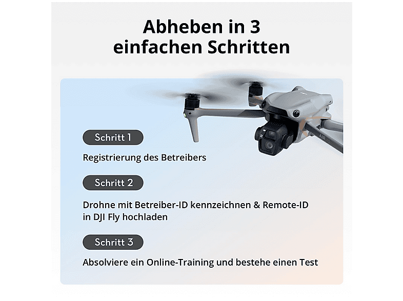 DJI Air 3S Fly More Combo (DJI RC-N3) Mini-Kameradrohne, Grau - Image 5