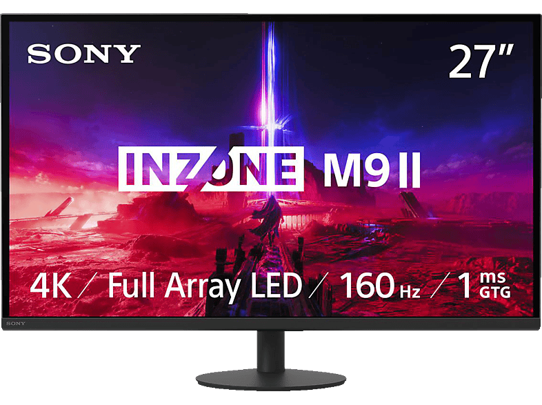 SONY SDM-27U9M2
INZONE M9II 27 Zoll UHD 4K Gaming Monitor 1 ms Reaktionszeit 160 Hz