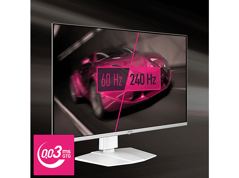 MSI MPG 321URXWDE QD-OLED 31,5 Zoll UHD 4K Gaming Monitor 0,03 ms Reaktionszeit 240 Hz - Image 3
