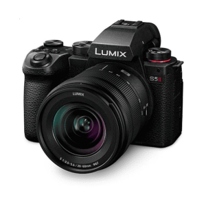 PANASONIC DC-S 5 II KE KIT 20-60MM VOLLFORMAT Hybrid-Systemkamera mit Objektiv 20-60 mm, 7,6 cm Display Touchscreen, WLAN
