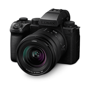 PANASONIC DC-S 5 II X KE KIT 20-60MM VOLLFORMAT Hybrid-Systemkamera mit Objektiv 20-60mm, 7,6 cm Display Touchscreen, WLAN