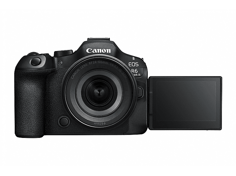 CANON EOS R6 Mark III Kit Spiegellose Systemkamera mit Objektiv 24-105 mm, 7,5 cm Display Touchscreen, WLAN - Image 4