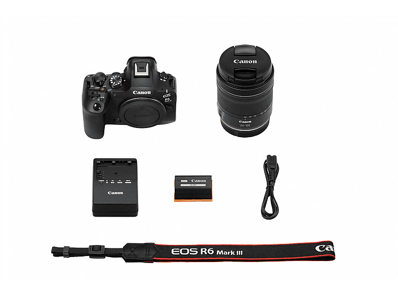 CANON EOS R6 Mark III Kit Spiegellose Systemkamera mit Objektiv 24-105 mm, 7,5 cm Display Touchscreen, WLAN - Image 5