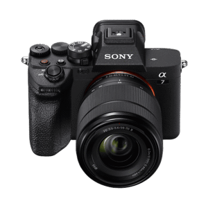 SONY Alpha 7 IV Kit Spiegellose Vollformatkamera mit Standardobjektiv mit Objektiv 28-70 mm, 7,6 cm Display Touchscreen, WLAN