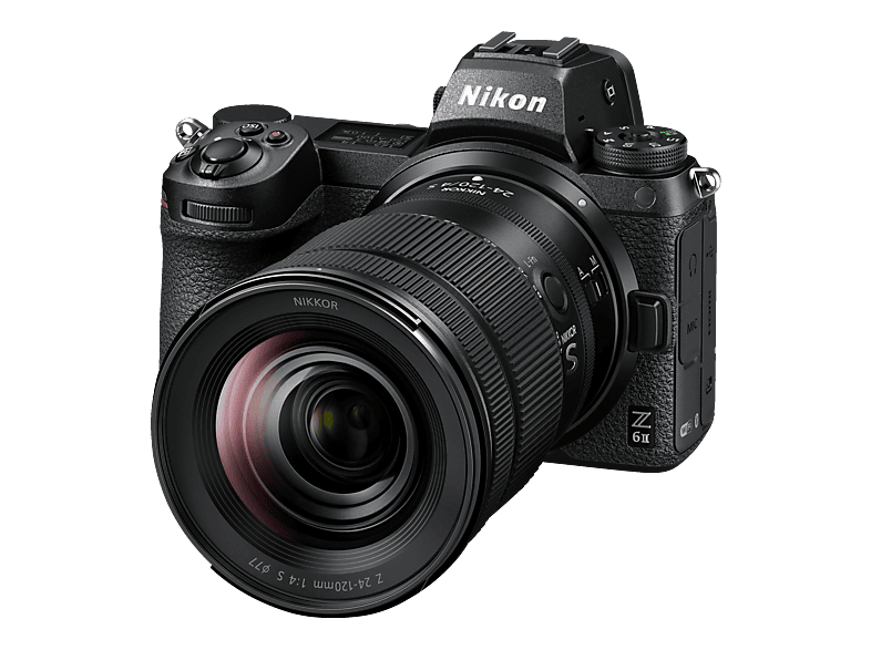 NIKON Z 6II Kit Systemkamera mit Objektiv 24-120 mm, 8 cm Display Touchscreen, WLAN