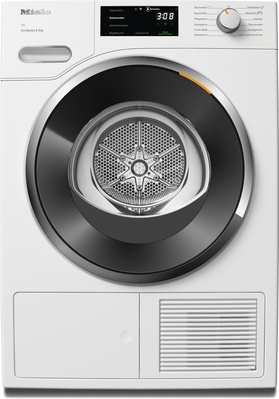 MIELE TWH780WP EcoSpeed&9kg Wärmepumpentrockner T1 White Edition (9 kg, Lotosweiß)