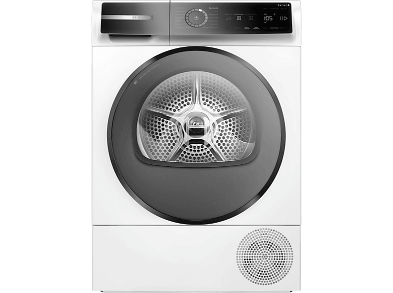 BOSCH WQB246D41 Wärmepumpentrockner Serie 8 (9,0 kg, Weiß)