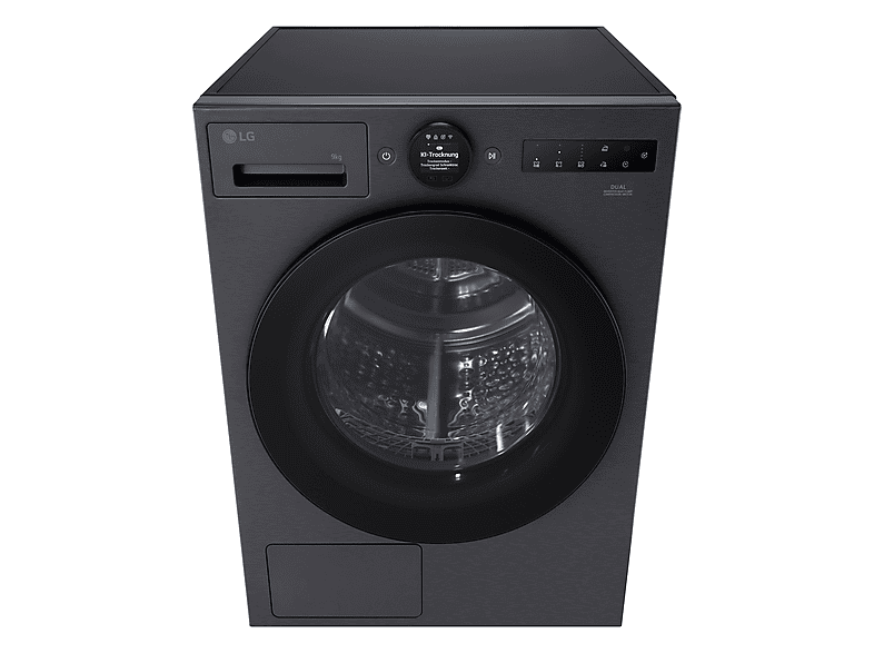 LG RT90X8B Wärmepumpentrockner (9 kg, Metallic Black) - Image 4